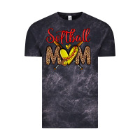 Cloud Black softball mom Vintage Tee - Zillion Design Studio