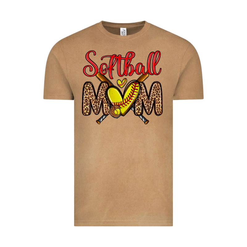 Softball Mom Vintage Tee by Zillion Design Studio | Teevron