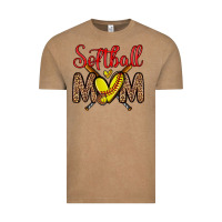 Vintage Coffee softball mom Vintage Tee - Zillion Design Studio