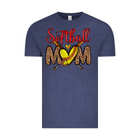 Vintage Denim softball mom Vintage Tee - Zillion Design Studio