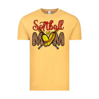 Vintage Mustard softball mom Vintage Tee - Zillion Design Studio