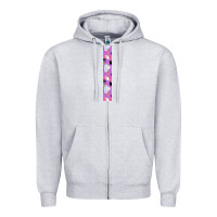 Heather Grey Halloween Key Fob Zipper Hoodie - BundleAndBundleShop