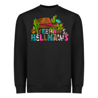 Black yeehaws and hellnaws Heavyweight Sweatshirt - texasbilliewilder
