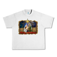 Lunar Rock merry christmas holy family Urban Heavy Tee - RanaPortraitStore