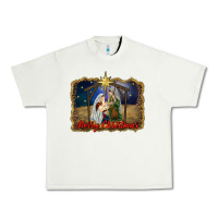 Pistachio merry christmas holy family Urban Heavy Tee - RanaPortraitStore