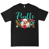 Black poodle mom Premium Tee - Artiststas