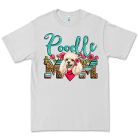 Dove Grey poodle mom Premium Tee - Artiststas