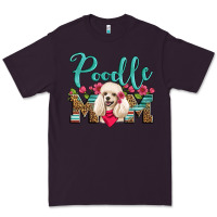 Plum poodle mom Premium Tee - Artiststas