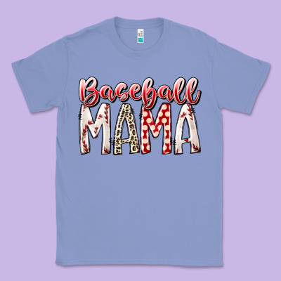 Baseball  Mama Classic Tee Designed By Racoondesign