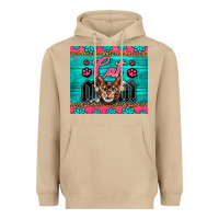 Mushroom Western Bengal Cat Mom Heavyweight Hoodie - LillyAllenDesigns