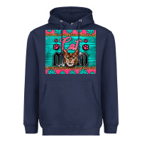Navy Western Bengal Cat Mom Heavyweight Hoodie - LillyAllenDesigns