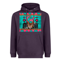 Plum Western Bengal Cat Mom Heavyweight Hoodie - LillyAllenDesigns