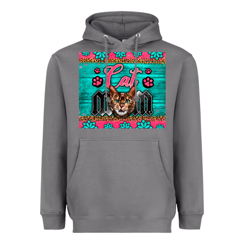 Western Bengal Cat Mom Heavyweight Hoodie by LillyAllenDesigns | Teevron
