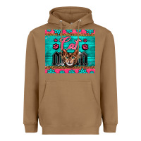 Toasted Coconut Western Bengal Cat Mom Heavyweight Hoodie - LillyAllenDesigns