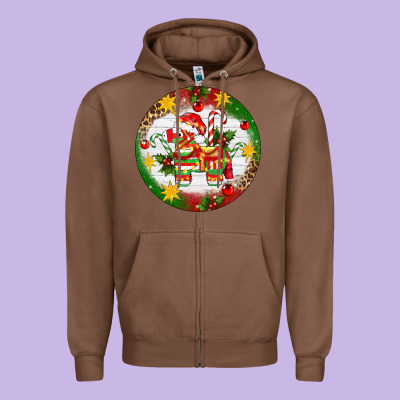 Christmas Pinata Ornament Zipper Hoodie Designed By Artiststas