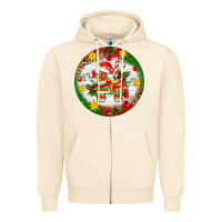 Sandshell Christmas Pinata Ornament Zipper Hoodie - Artiststas
