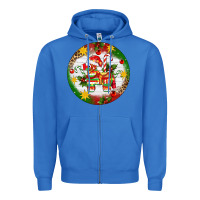 True Royal Christmas Pinata Ornament Zipper Hoodie - Artiststas