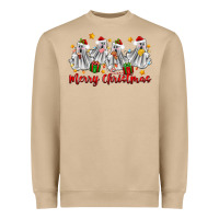 Mushroom merry christmas pantasmas ghost christmas Heavyweight Sweatshirt - Zillion Design Studio