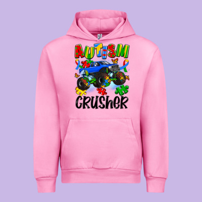 Autism Crusher Urban Hoodie Designed By Artiststas