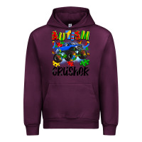 Mauve Wine autism crusher Urban Hoodie - Artiststas