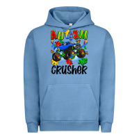 Pigment Pebble Blue autism crusher Urban Hoodie - Artiststas