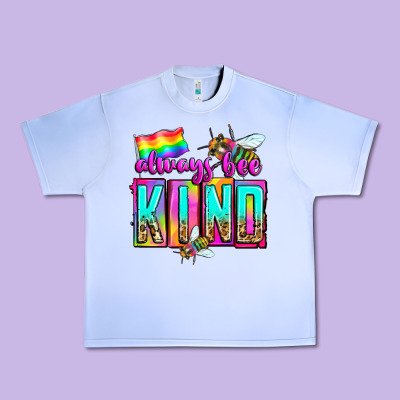 Always Bee Kind Urban Heavy Tee Designed By Zillion Design Studio