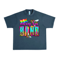 Midnight Navy always bee kind Urban Heavy Tee - Zillion Design Studio