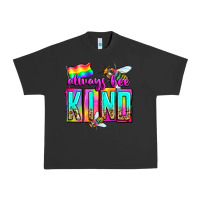 Pigment Black always bee kind Urban Heavy Tee - Zillion Design Studio