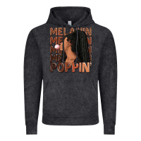 Vintage Black Melanin poppin' afro woman Vintage Hoodie - RanaPortraitStore