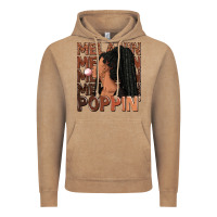 Vintage Coffee Melanin poppin' afro woman Vintage Hoodie - RanaPortraitStore