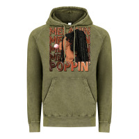 Vintage Olive Melanin poppin' afro woman Vintage Hoodie - RanaPortraitStore