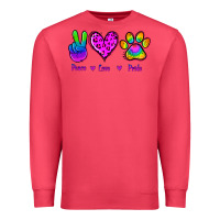 Peace Love Pride Premium Sweatshirt | Teevron