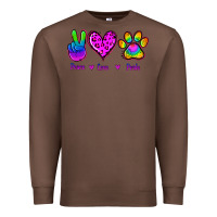 Chestnut Peace Love Pride Premium Sweatshirt - Jasminsmagicworld