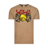Vintage Coffee softball dad Vintage Tee - Zillion Design Studio