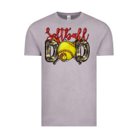 Vintage Zinc softball dad Vintage Tee - Zillion Design Studio