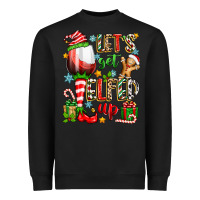 Black let's get elfed up Heavyweight Sweatshirt - Zillion Design Studio