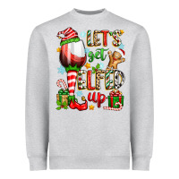 Heather Grey let's get elfed up Heavyweight Sweatshirt - Zillion Design Studio