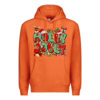 Carrot holly jolly christmas Premium Hoodie - MaliasSmallBusiness