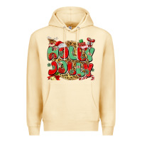 Pina Colada holly jolly christmas Premium Hoodie - MaliasSmallBusiness