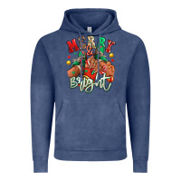 Vintage Denim Merry and bright black girl sneakers Vintage Hoodie - RanaPortraitStore