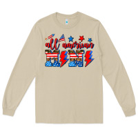 Mushroom all american mimi Long Sleeve Tee - AdoDesignShop