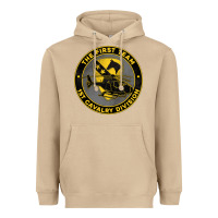 Mushroom the first team 1st cavalry division Heavyweight Hoodie - Jasminsmagicworld