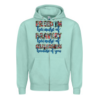 Freedom Because Of Bravery Because Of Selflessness Because Of You Zipper Hoodie | Teevron