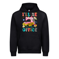 Black i'll be in my office Urban Hoodie - Artiststas