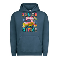 Pigment Midnight Navy i'll be in my office Urban Hoodie - Artiststas