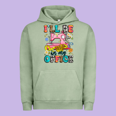 I'll Be In My Office Urban Hoodie Designed By Artiststas