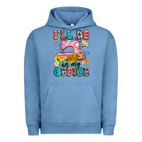 Pigment Pebble Blue i'll be in my office Urban Hoodie - Artiststas