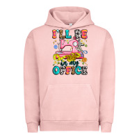 Pigment Salmon i'll be in my office Urban Hoodie - Artiststas