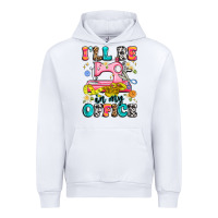White i'll be in my office Urban Hoodie - Artiststas