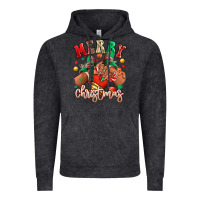 Vintage Black Merry Christmas black girl sneakers Vintage Hoodie - RanaPortraitStore
